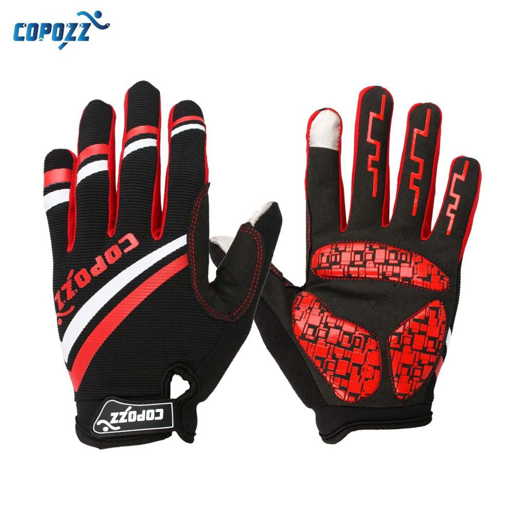 Copozz Brand New GEL Full Finger Cycling Gloves