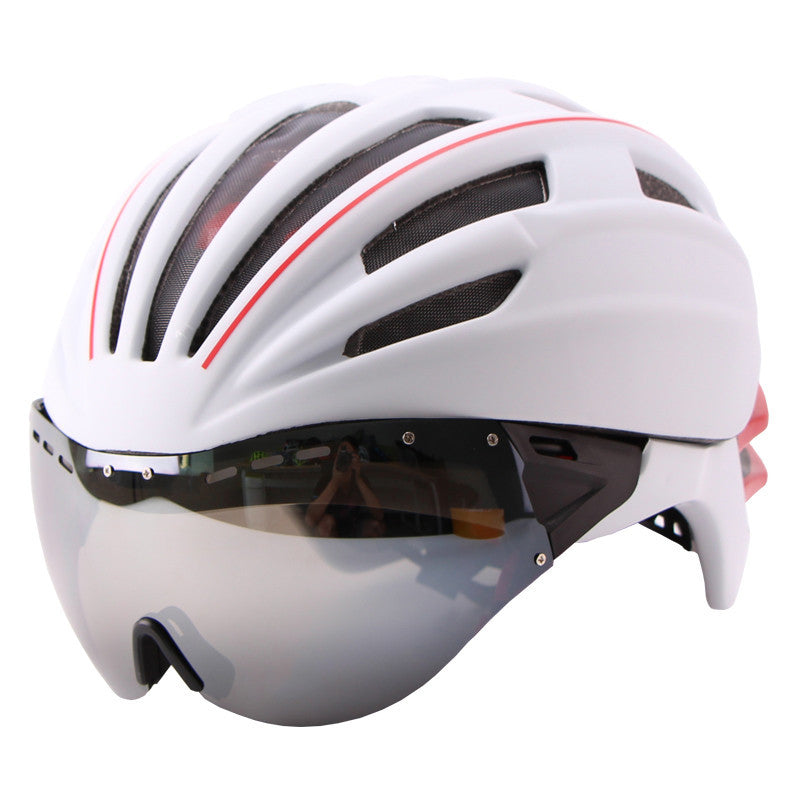 LOCLE Goggles Cycling Helmet