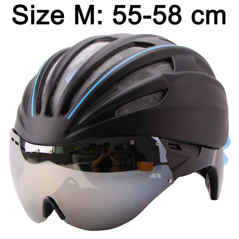 LOCLE Goggles Cycling Helmet