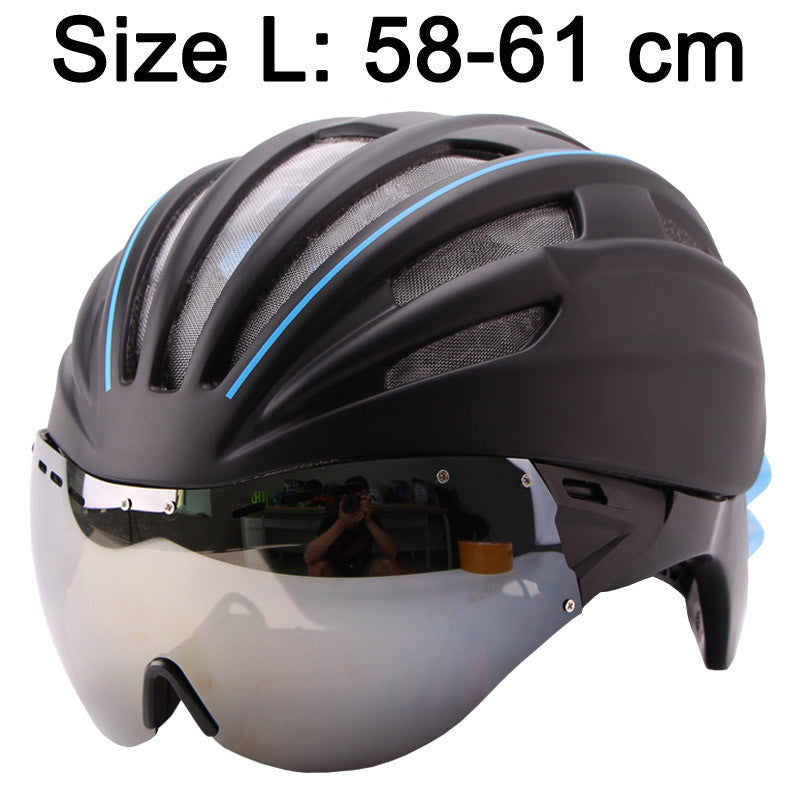 LOCLE Goggles Cycling Helmet