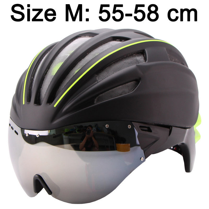 LOCLE Goggles Cycling Helmet