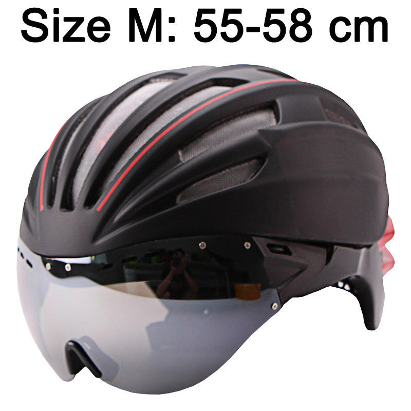 LOCLE Goggles Cycling Helmet