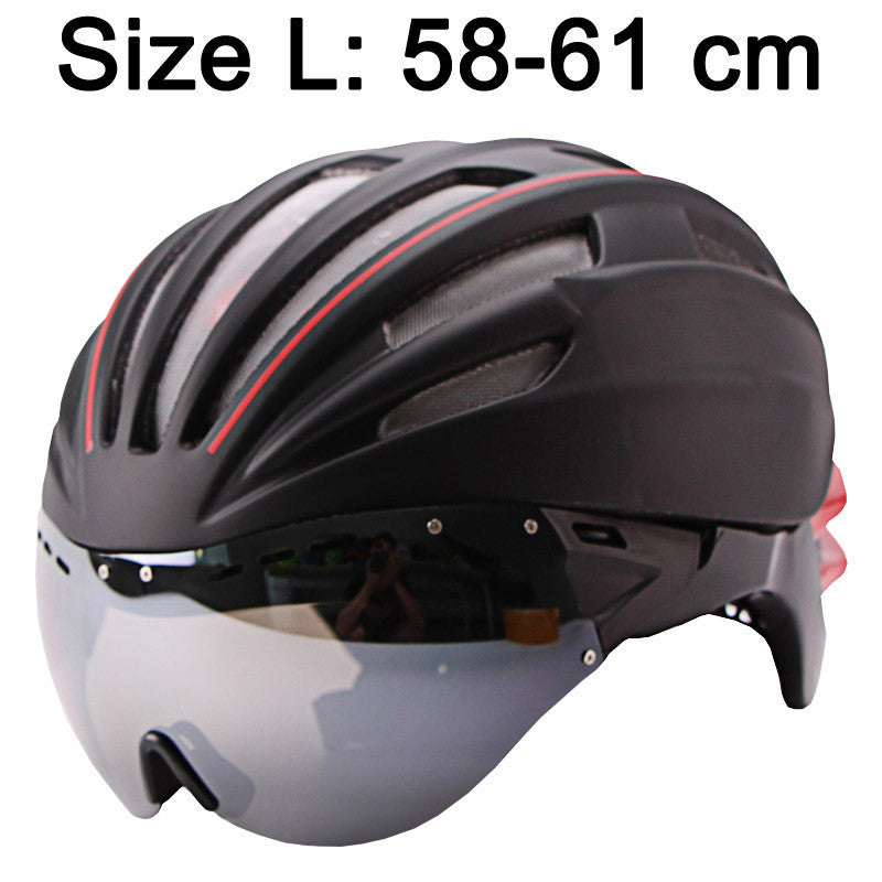 LOCLE Goggles Cycling Helmet