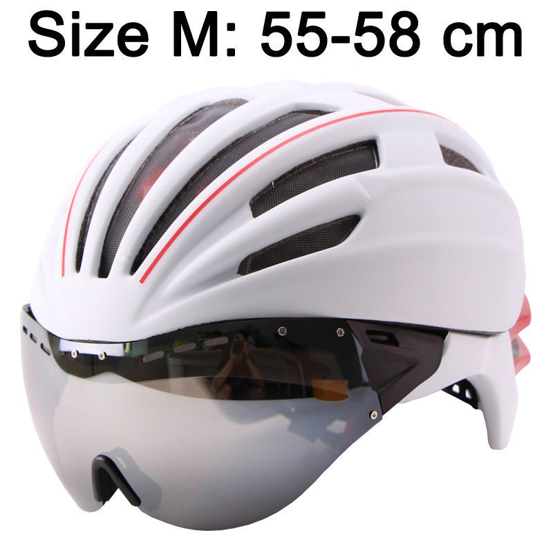 LOCLE Goggles Cycling Helmet