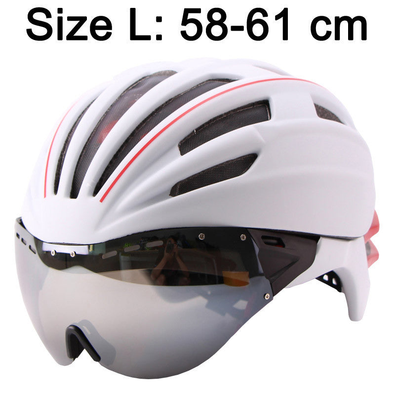 LOCLE Goggles Cycling Helmet