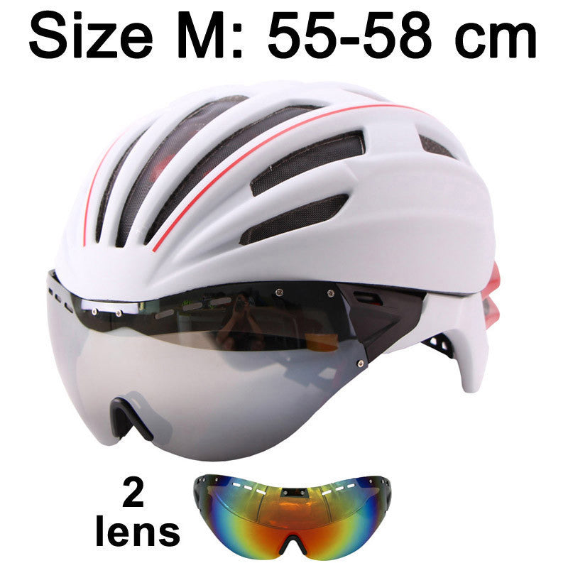 LOCLE Goggles Cycling Helmet