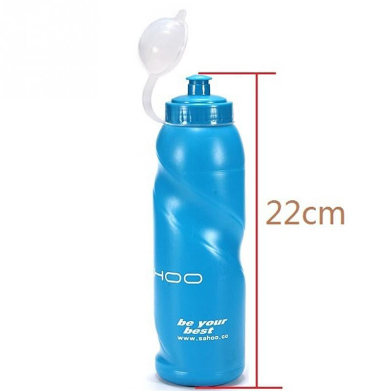 Blue Plastic Squeeze Polar Bottle