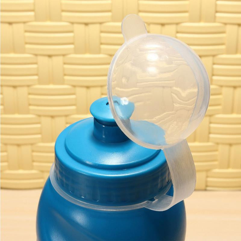 Blue Plastic Squeeze Polar Bottle