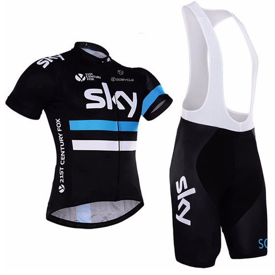sky Pro Cycling Jersey Short Sleeve